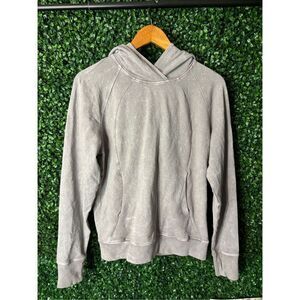 Lululemon Scuba Pullover Washed Dark Chrome Size 4